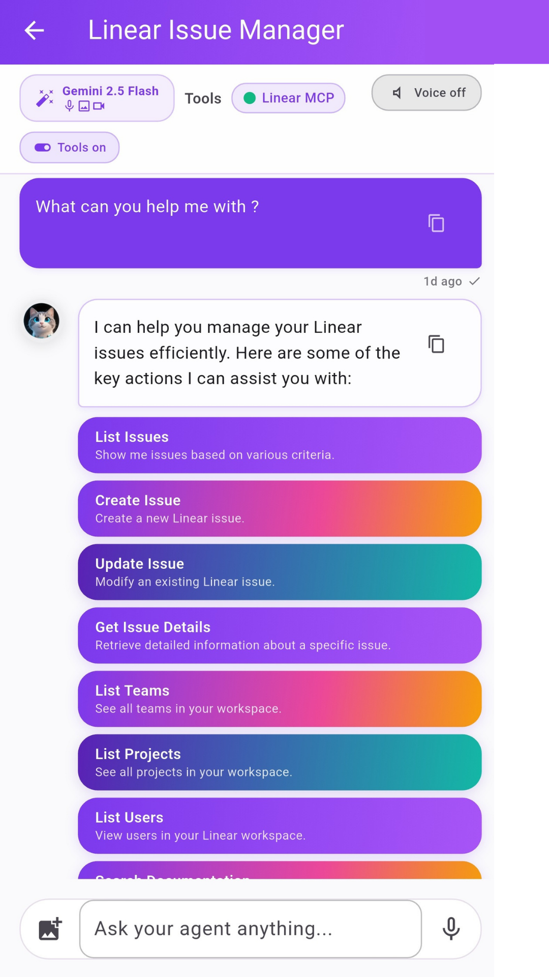 Linear Issue Manager