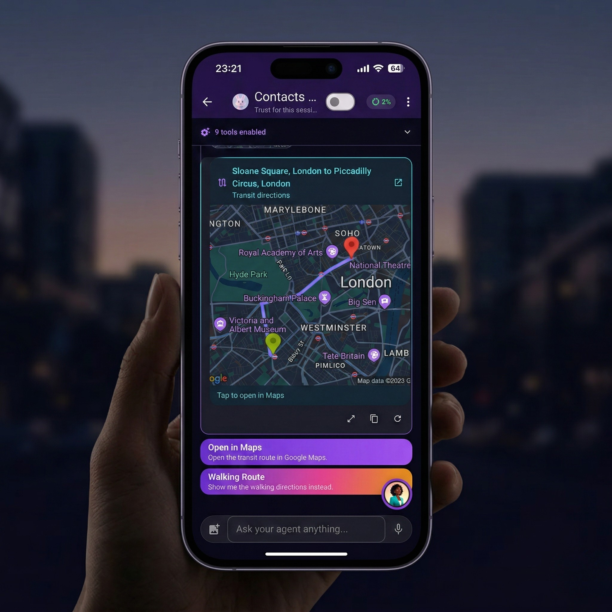 Agentic App Showcase