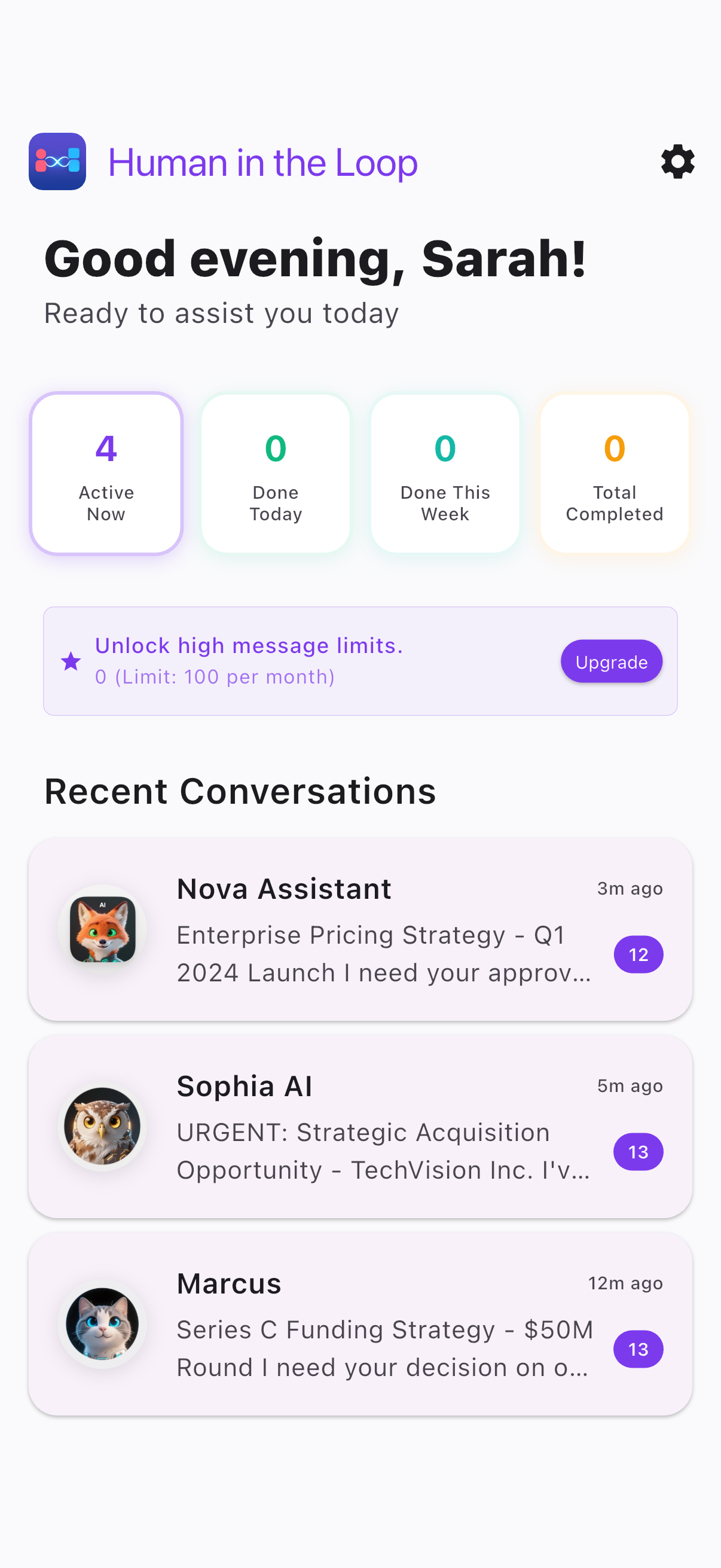 HITL Dashboard