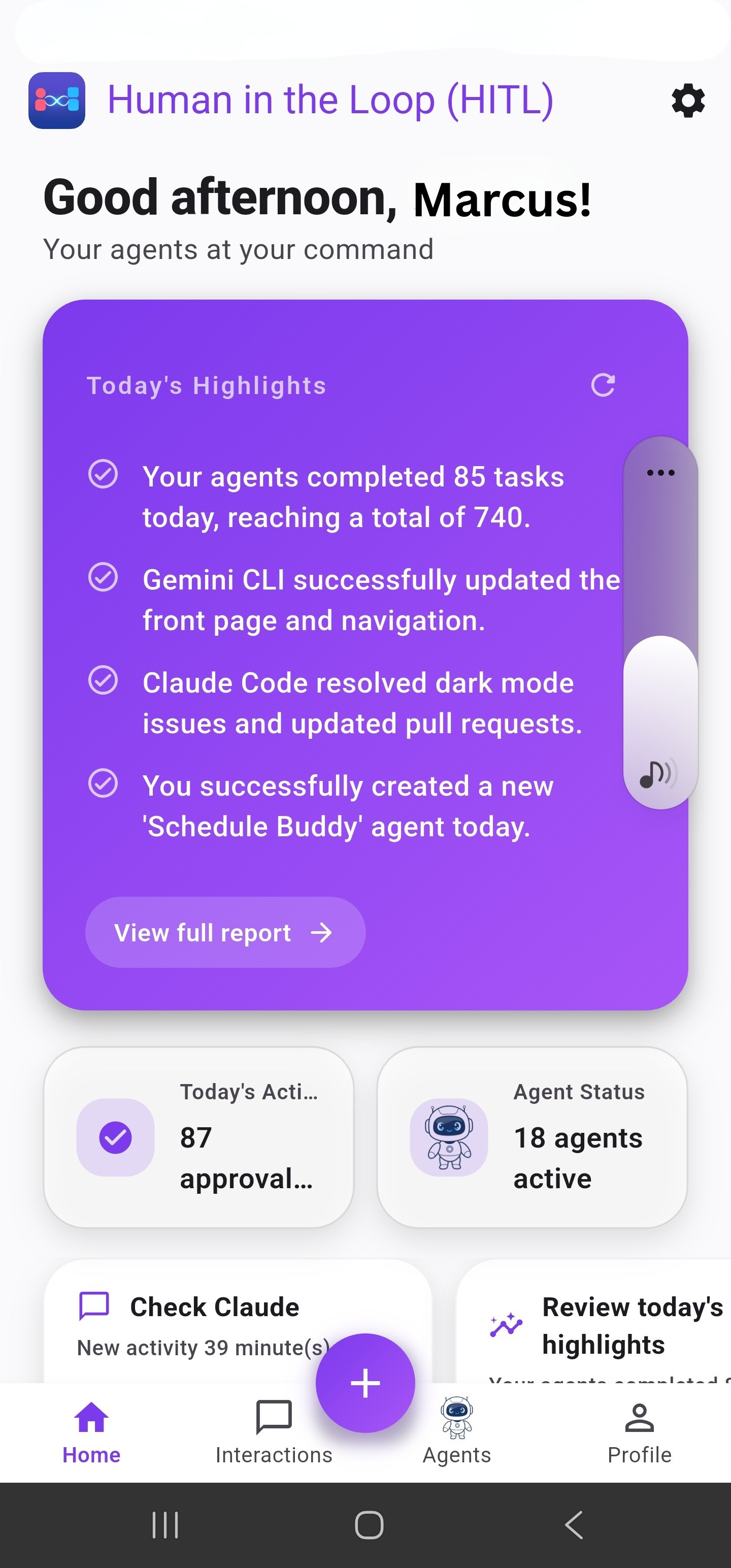 HITL Dashboard Overview
